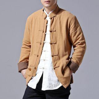 Frog Button Linen Cotton Jacket