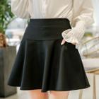 Pocketed Inset Shorts A-line Skirt
