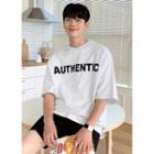 Authentic Printed Boxy T-shirt