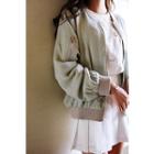 Dolman-sleeve Flight Jacket