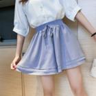 Chiffon A-line Shorts
