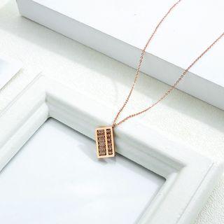 Abacus Necklace 1538 - One Size