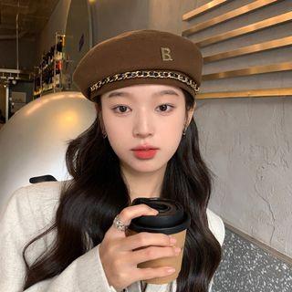 Letter Chain Beret