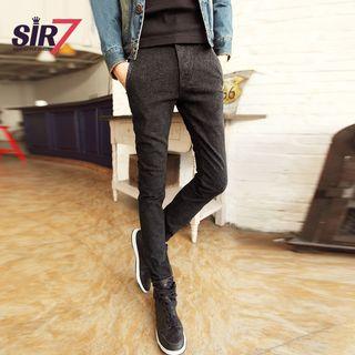 Slim Fit Woolen Pants