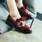 Ruffle Loafers