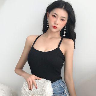 Crochet Back Knit Camisole