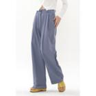 High-rise Pleated Wide-leg Pants