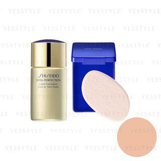 Shiseido - Vital-perfection Liquid Foundation Spf 20 Pa++ (#010 Pink Ocher) 30ml