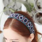 Embroidered Hair Band