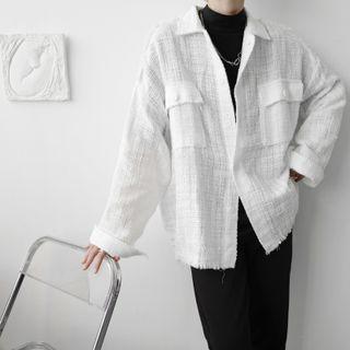 Pocket Tweed Shirt