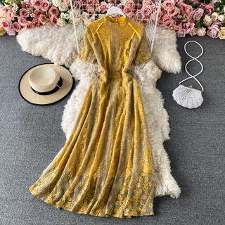 Lace Skinny Cut Out Dress