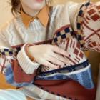 Shirt / Printed Sweater