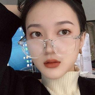 Retro Transparent Eyeglasses