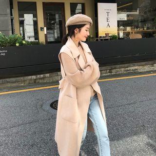 Double-breasted Long Vest Coat