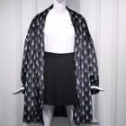 Open-front Jacket / T-shirt