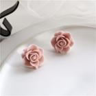 Rose Stud Earring / Rose Clip-on Earring