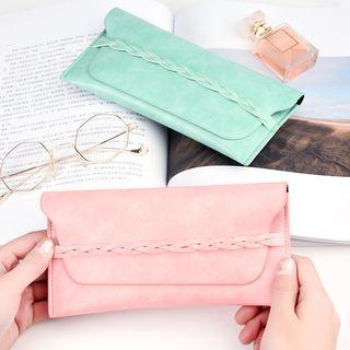 Woven-strap Eyeglasses Case