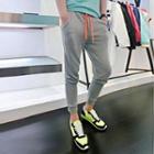 Plain Drawstring Sweatpants