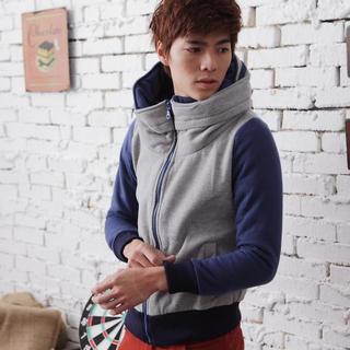 Color-block Zip Jacket