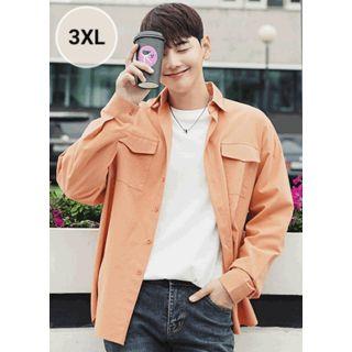Flap-pocket Oxford Shirt