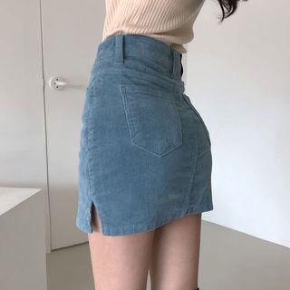 Mini Corduroy Skort