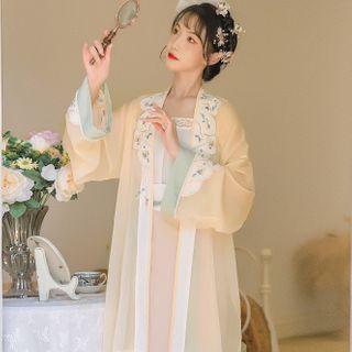 Hanfu Long-sleeve Top / Skirt