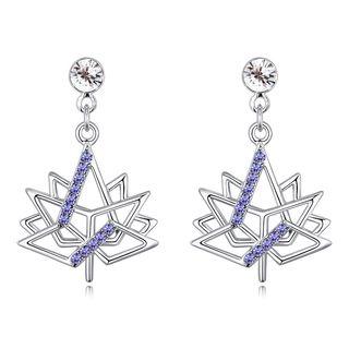 Maple Leaf Drop Earring