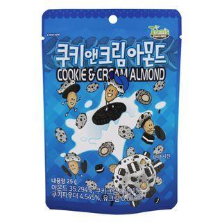 Cookie & Cream Almond 25g 1 Pack - 25g