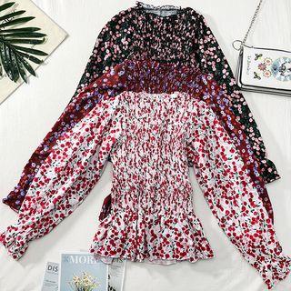Floral Peplum Top