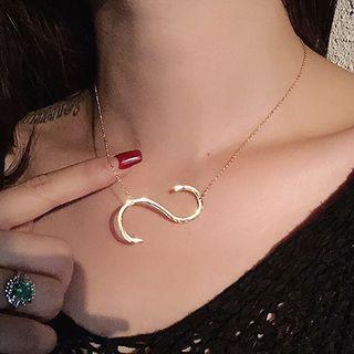 Letter S Alloy Choker
