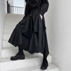 Embellished Wide-leg Pants Black - One Size