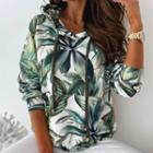 Floral-print Hoodie