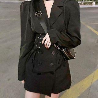 Double-breasted Suit Dress