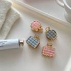 Plaid Alloy Hair Clamp (various Designs)