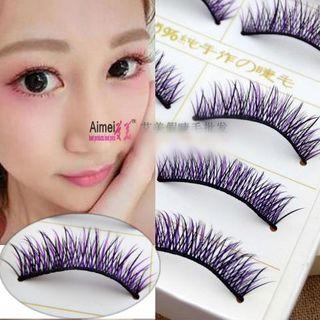 Two Tone False Eyelashes (5 Pairs)