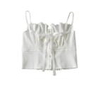 Bow Lace Trim Camisole Top