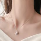 925 Sterling Silver Unicorn Pendant Necklace 925 Silver - As Shown In Figure - One Size