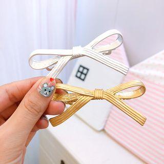 Metal Bow Hair Clip