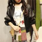 Organza Zip Jacket