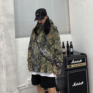Tie Dye Button Jacket