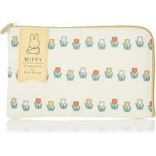 Miffy Mask Pouch (tulip Ye) One Size