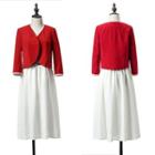 Set: Blazer + Dress + Belt
