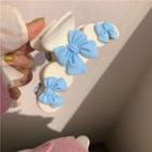 Bow Hair Claw Blue - One Size