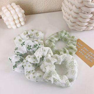 Simple Green Hair Tie