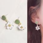 Flower Drop Earring 1 Pair - Earrings - Daisy - One Size