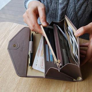 Episode - Faux-leather Envelop Passport Wallet