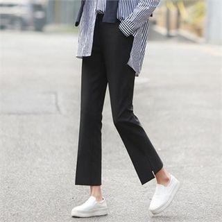 Slit-hem Dress Pants (petite / Tall)