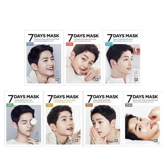 Forencos - 7 Days Mask (monday To Sunday) 7 Pcs