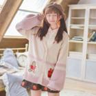 Open-front Cardigan Off-white - L