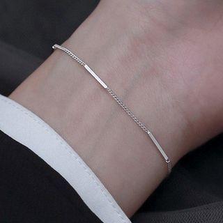 Bar Bracelet Silver - One Size